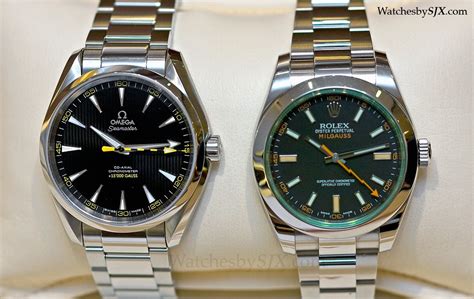 rolex milgauss vs omega speedmaster|a rolex milgauss.